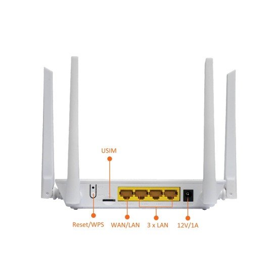 HIFOCUS 4G WIRELESS ROUTER WITH 4LAN PORT