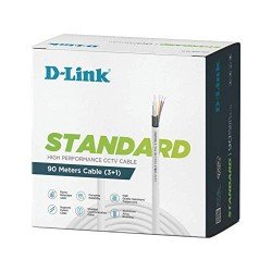 D-LINK CCTV STANDARD 90MTR CABLE FOR CAMERA (3+1, STANDARD)