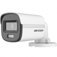 Hikvision 2MP Color Vu Bullet With Mic (DS-2CE10DF0T-PFS)