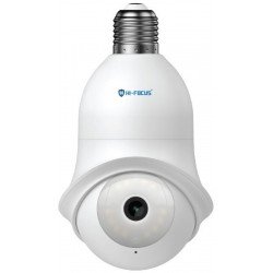 HI-FOCUS 4MP OUTDOOR WIFI BULB CAMERA