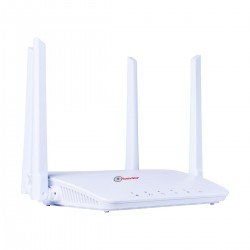 Trueview Wireless Router 4G Mobile Sim Based Router with Four Antenna, Output 2.4Ghz, Plug and Play, Ideal for NVR, DVR, WiFi Camera, All 4G Sim Card Support