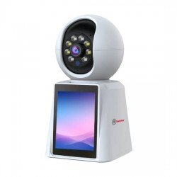 TRUEVIEW 3MP WI-FI PT CAMERA WITH BUILT-IN SCREEN